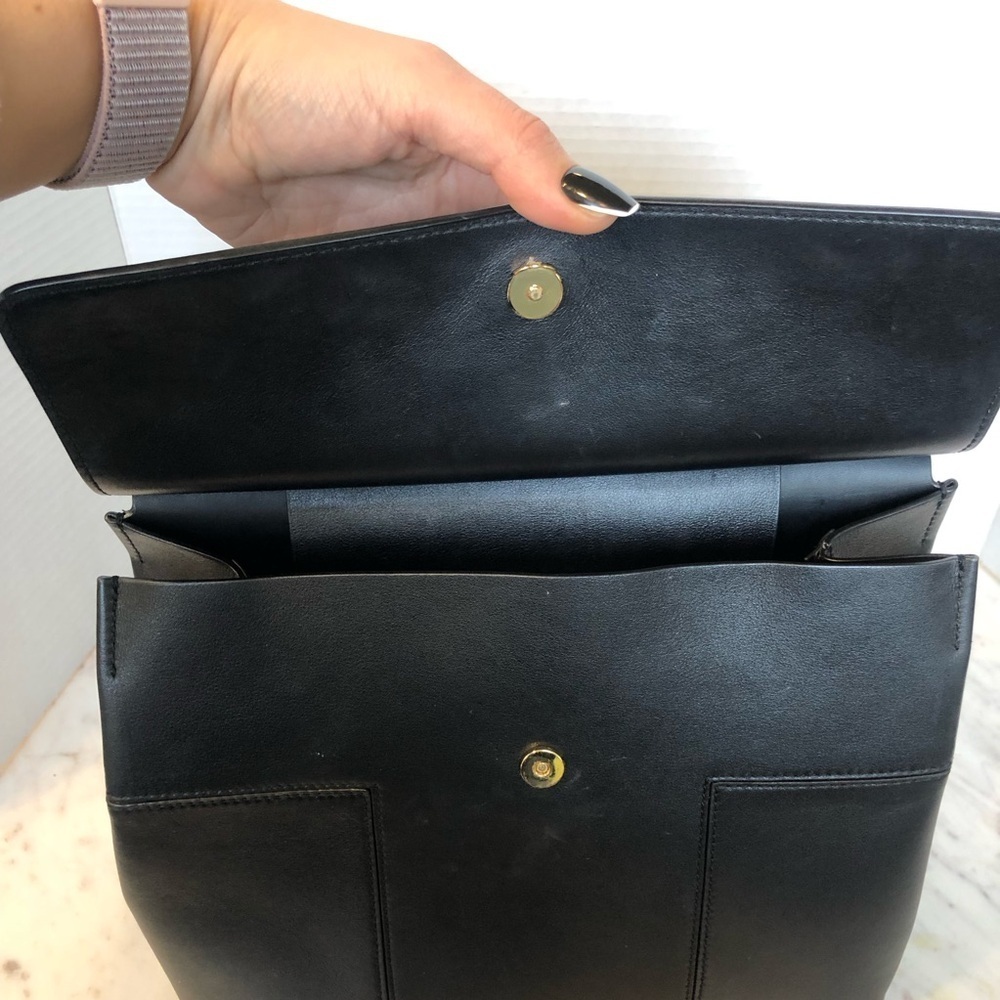 Black Tory Burch Block T Backpack OS - Picture 8 of 14